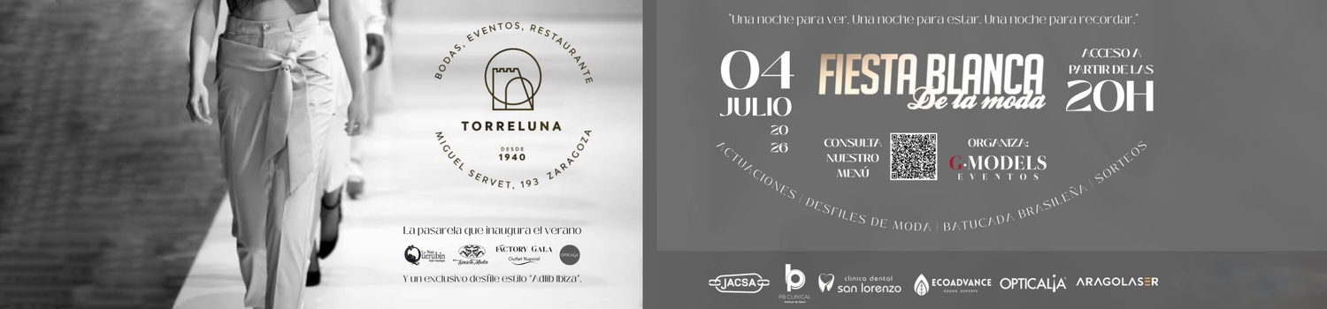Image SinSenModa at the White Fashion Party