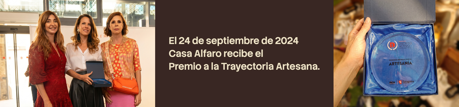 Image On September 24, 2024, Casa Alfaro received the Artisan Trajectory Award.
